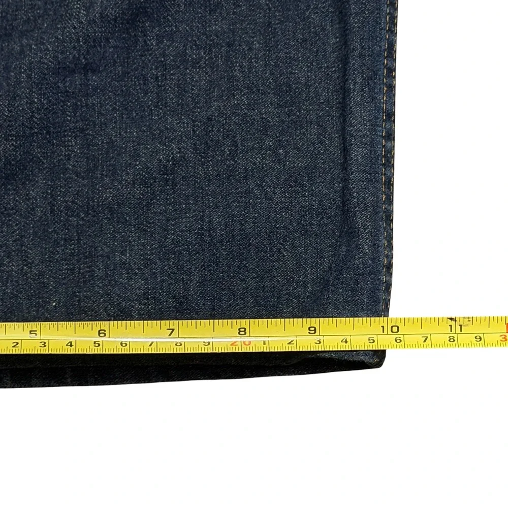 Levis 569 Loose Straight Fit Dark Wash Indigo Denim Jeans Mens 42x30 (38x28)